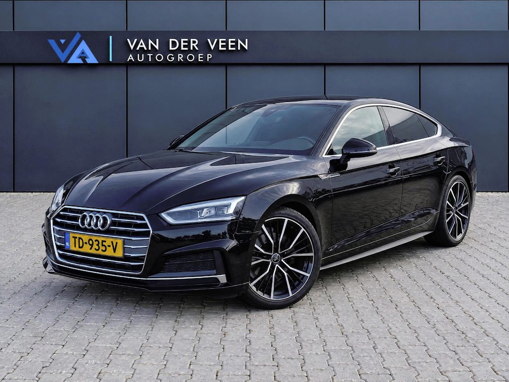 Audi A5 Sportback 1.4 TFSI Sport S-line Edition | Incl. 12 maanden garantie | Navigatie | Cruise control | Climate control | Elektrische achterklep | LED koplampen | Parkeersensoren | Zwarte hemel |