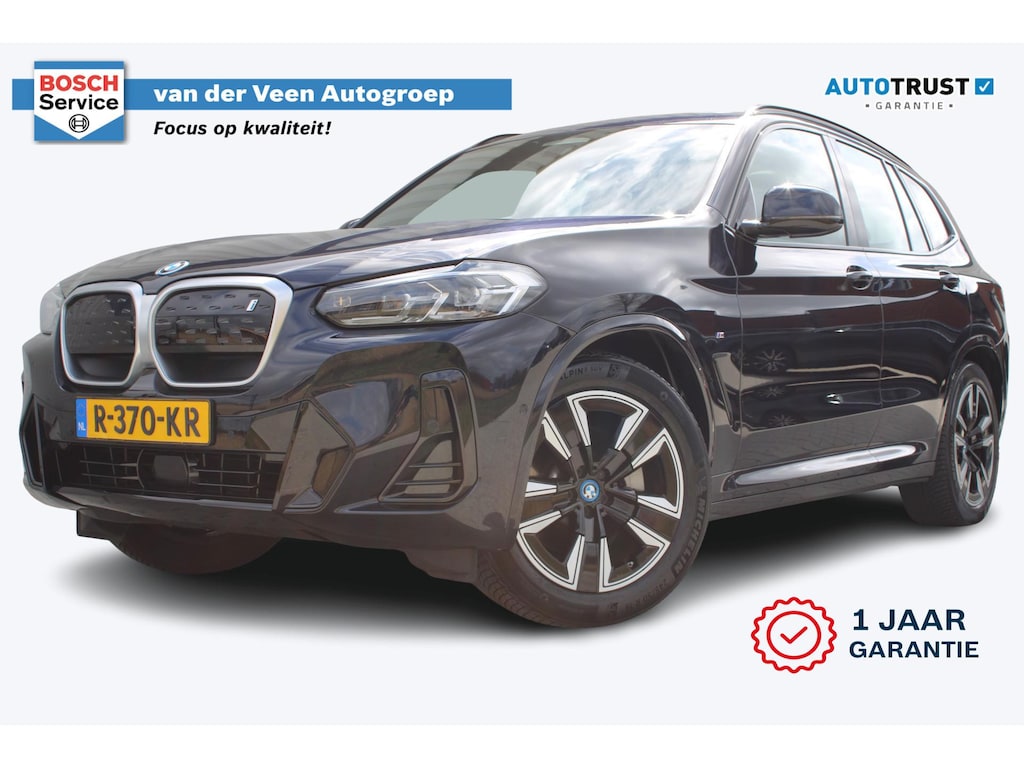 BMW iX3 Executive 80 kWh met Pano | Incl. 12 maanden garantie | SOH 100% | Adaptieve cruise | Elektrische stoelen met geheugen | Stoelverwarming | Navigatie | Rijstrook sensor | Schuif/Kantel dak | Apple Carplay/Android Auto | Parkeersensoren | Parkeer camera |