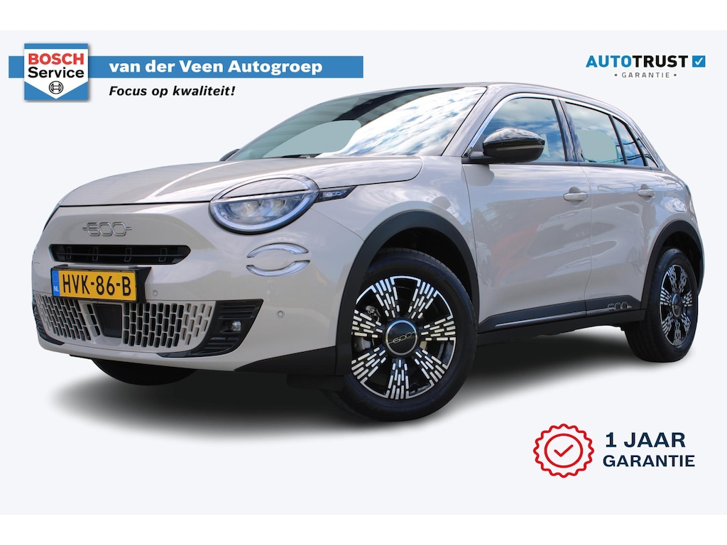 Fiat 600 1.2 Hybrid Pop | Incl. 12 maanden garantie | Cruise control | Parkeercamera | Apple carplay/Android auto | DAB radio | Navigatie | Stoelverwarming | Climate control |