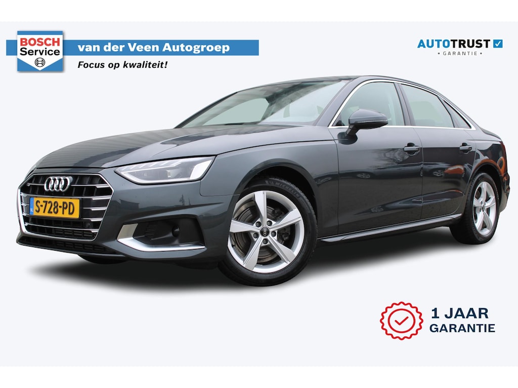 Audi A4 Limousine 35 TFSI Advanced Edition | Incl. 12 maanden garantie | Automaat | Apple carplay/Android auto | Cruise control | Sportstoelen | Virtueel dashboard | Parkeersensoren |