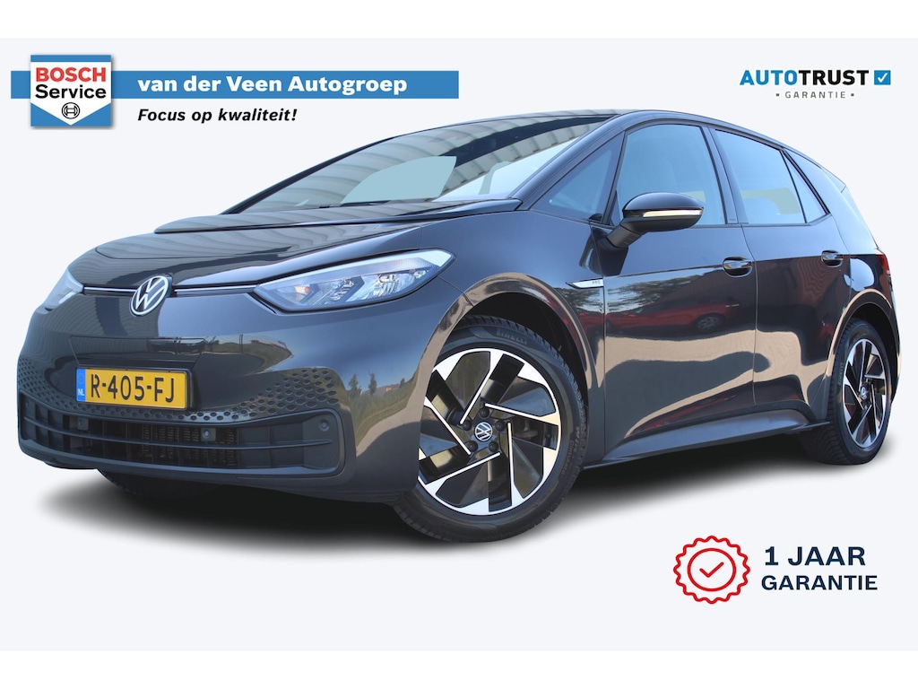 Volkswagen ID.3 Pro 58 kWh | Incl. 12 maanden garantie | SOH 91% | Apple carplay/Android auto | Stoel/stuurverwarming | Standkachel | Navigatie | DAB radio | Adaptieve cruise control |