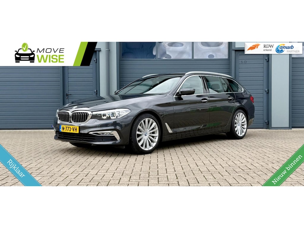 BMW 5-Serie Touring 530i 252pk High Executive | Nieuwe Model | ZEER COMPLEET | Trekhaak | Dealeronderhouden | Rijklaar |