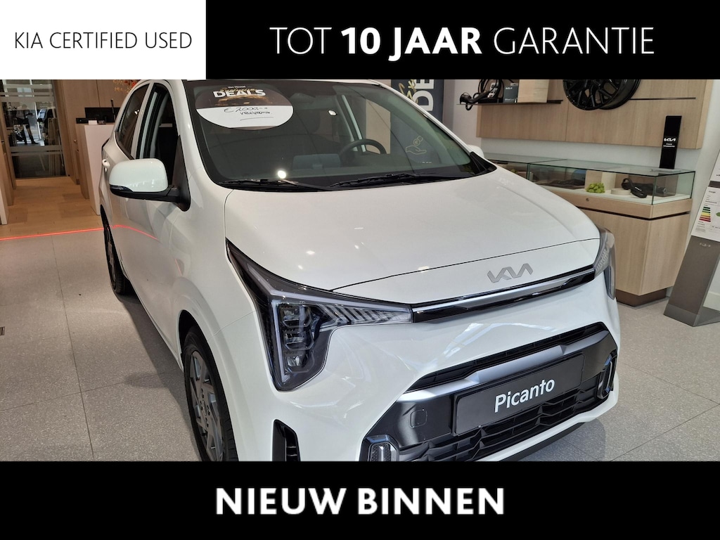 Kia Picanto 1.0 DPI DynamicPlusLine | LED | Navigatie | Airco | Cruise Control | Camera | Parkeer Sensoren |