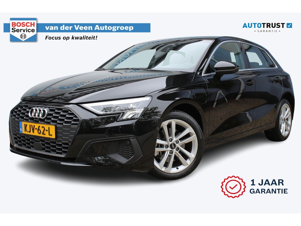 Audi A3 Sportback 40 TFSI e Edition | Incl. 12 maanden Garantie | SoH 98% | Achteruitrijcamera | Adaptive cruise controle | Apple CarPlay/Android Auto | Keyless entry/start | Climate controle | Automatisch inparkeren | Navigatie | Parkeersensoren V+A | Virtual cockpit |