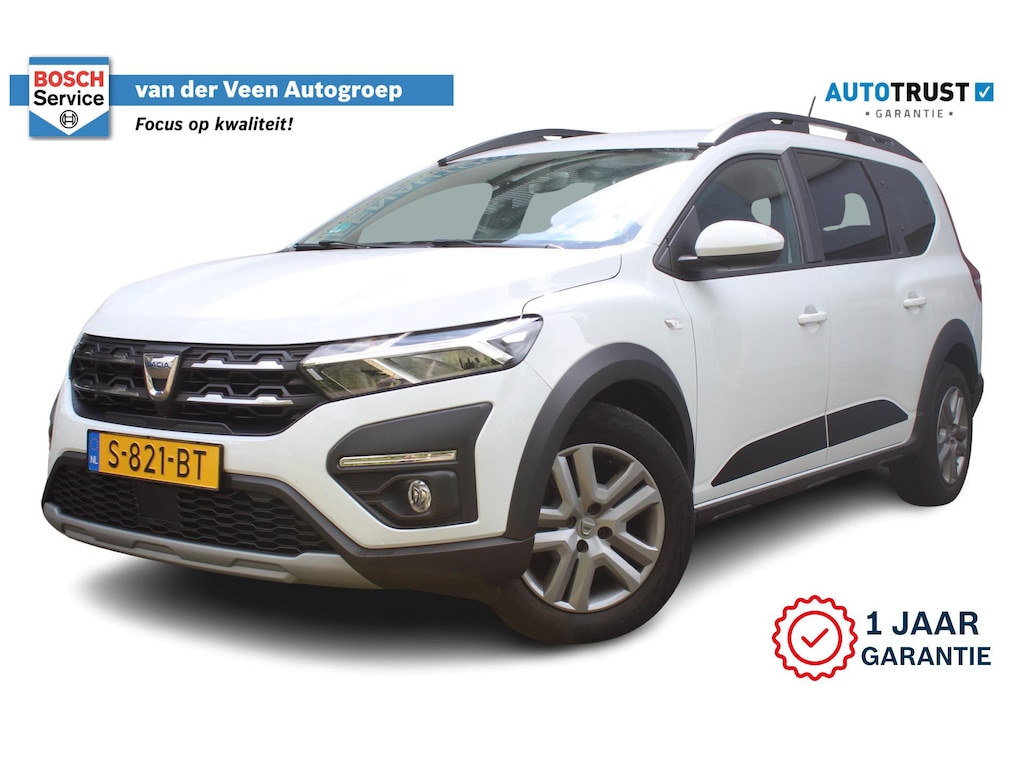 Dacia Jogger 1.0 TCe Comfort 7p. Incl. 12 maanden Garantie | Meer foto's volgen | 1e Eigenaar | Parkeersensoren achter | Cruise controle | Airco | Bluetooth | Apple Carplay/Android Auto | Stuur multifunctioneel | Origineel NL Auto | NAP |