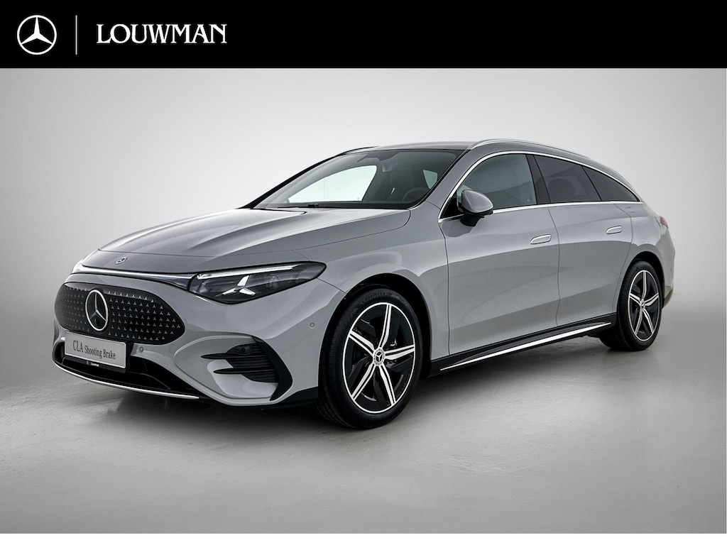 Mercedes-Benz CLA Shooting Brake 250+ Business Solution AMG 85 kWh | Advanced Plus pakket | Trekhaak | Vast panoramadak | Sportstoelen | URBAN GUARD | Warmtewerend, donkergetint glas | 18 inch vijfspaaks lichtmetalen AMG-velgen |