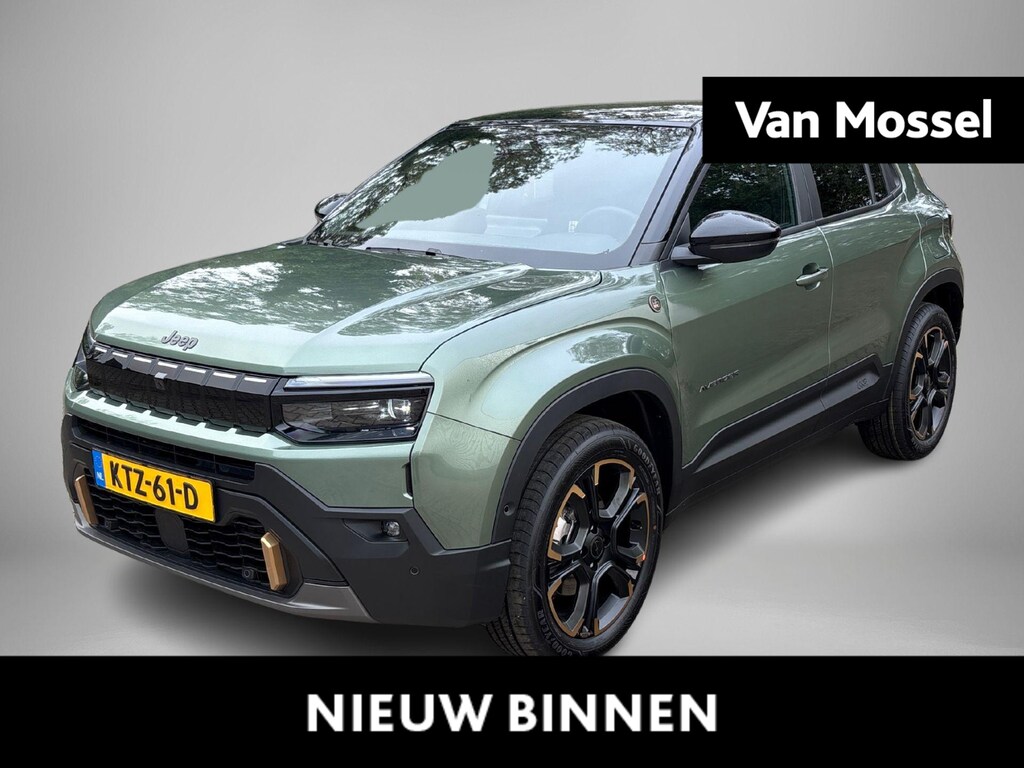 Jeep Avenger 1.2 e-Hybrid 85th Anniversary MY'27 | Navigatie | Stoelverwarming | Schuifdak | Two-Tone Lak | Apple Carplay/Android Auto | Adaptive Cruise Control |