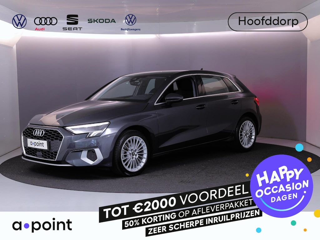 Audi A3 Sportback 30 TFSI Advanced edition 110 pk S-tronic | Navigatie | Trekhaak | Parkeersensoren achter | Cruise control | Apple Carplay/Android Auto |