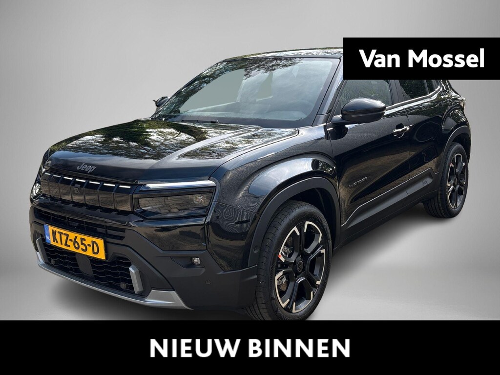 Jeep Avenger Summit 54 kWh MY'27 | Apple Carplay/ Android Auto | Stoelverwarming | Elektrisch Schuif/kanteldak | LMV 18" |