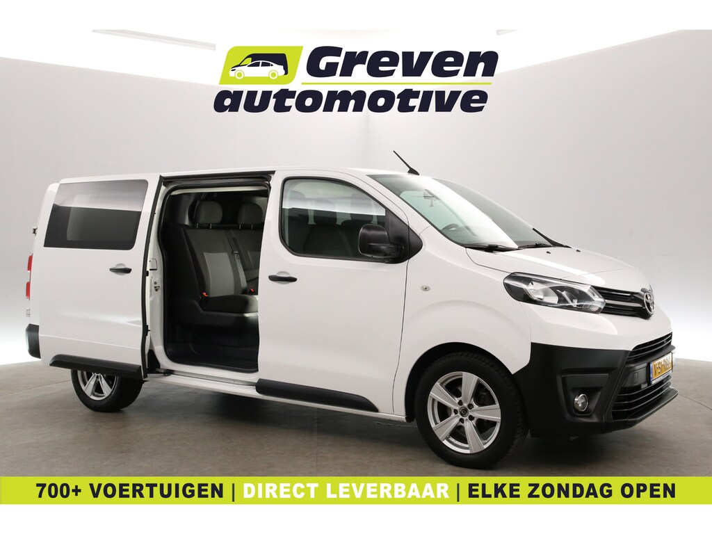 Toyota ProAce 2.0 D-4D Navigator Long L3H1 | DC | 6 Zits | Airco | Cruise | Trekhaak | Parkeersens.