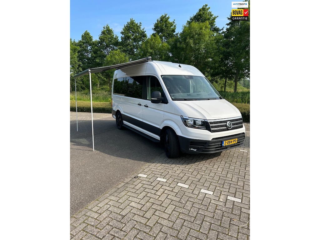Volkswagen Crafter Camper # 24Mnd. Garantie! # Off Grid, permanent 12Volt & 220Volt aanwezig!