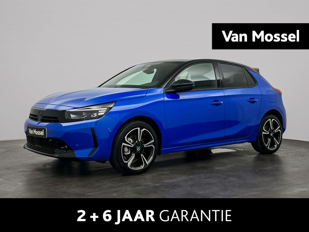 Opel Corsa 1.2 Turbo Hybrid Ultimate | Navigatie | Camera | Stoel&Stuur Verwarming | Suede Bekleding | Elektrische verstelbare bestuurderstoel | Matrix Verlichting | 17'' LMV | Dodehoekassist | Sensoren V+A | Apple Carplay&Android Auto | Tot 8 jaar speciale garantie!