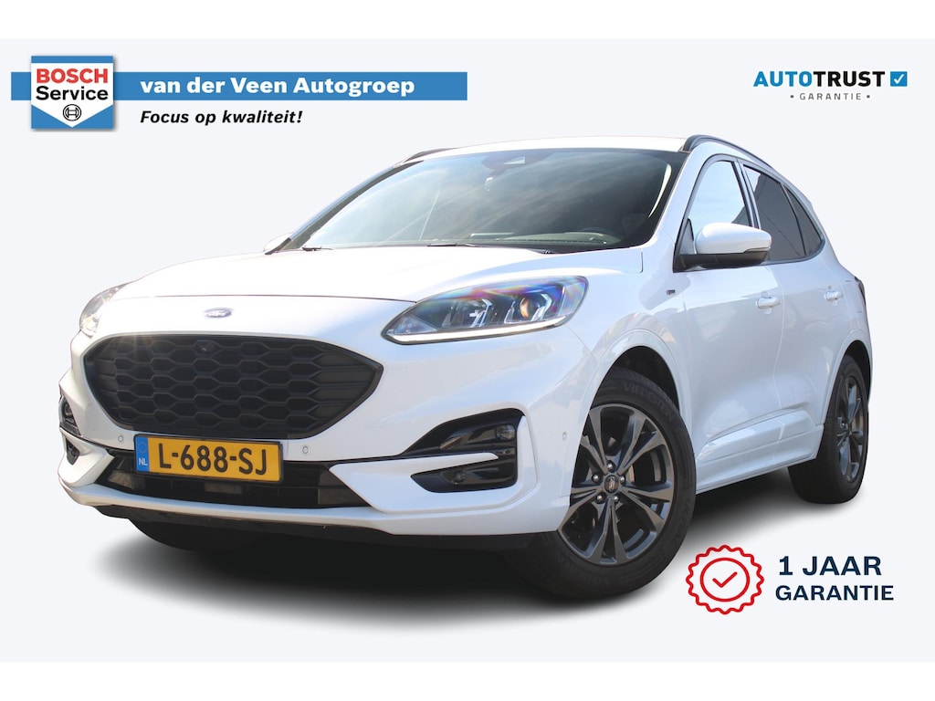 Ford Kuga 1.5 EcoBoost ST-Line X | Incl. 12 maanden Garantie | Elektrisch wegklapbare trekhaak | Stoel/stuurverwarming | Achteruitrijcamera | Navigatie | Climate controle | Adaptive cruise controle | Lane assist | Keyless entry/start | Draadloze telefoonlader | Dodehoekdetectie |