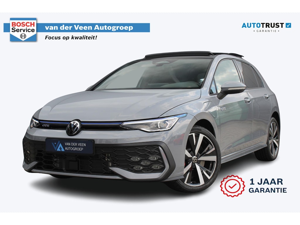 Volkswagen Golf 8.5 1.5 eHybrid GTE 272 Pk | Panorama dak | Stoel/Stuur verwarming | 360* Camera | Schuif/Kantel dak | Adaptive cruise controler | Keyless start | Apple CarPlay/Android Auto | Draadloze telefoonlader | IQ.Lights | Climate controle | Parkeersensoren V+A | Navigatie |