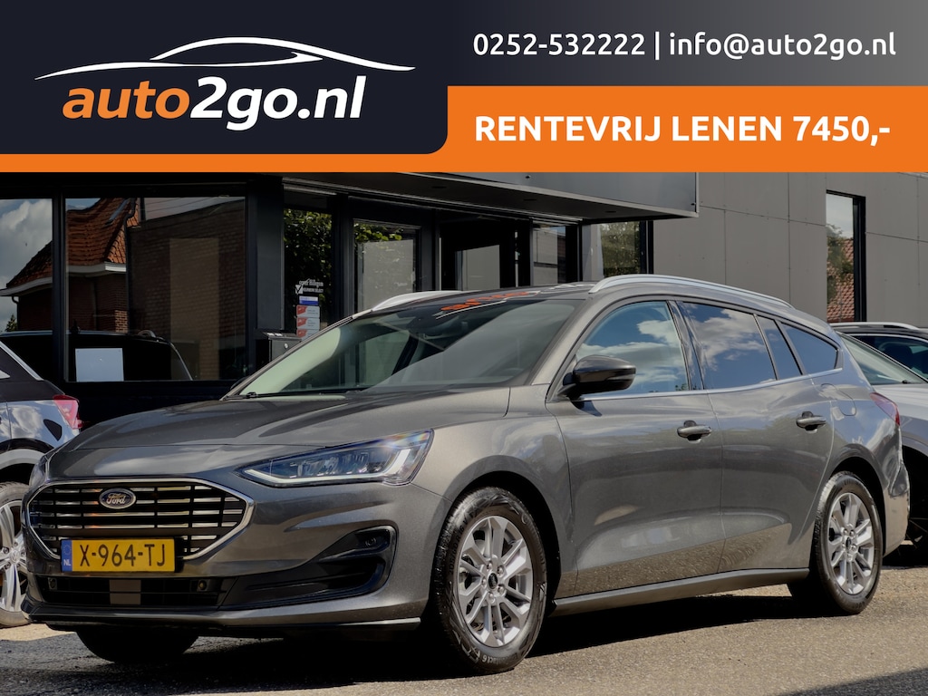Ford Focus Wagon 1.0 ECOBOOST HYBRID TITANIUM NAVI AIRCO APPLE-CARPLAY LED LMV PDC