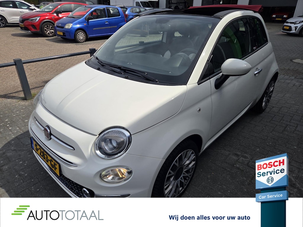 Fiat 500 1.0 Hybrid Launch Edition CARPLAY - AIRCO - LEDER - CABRIO - CRUISE - PDC