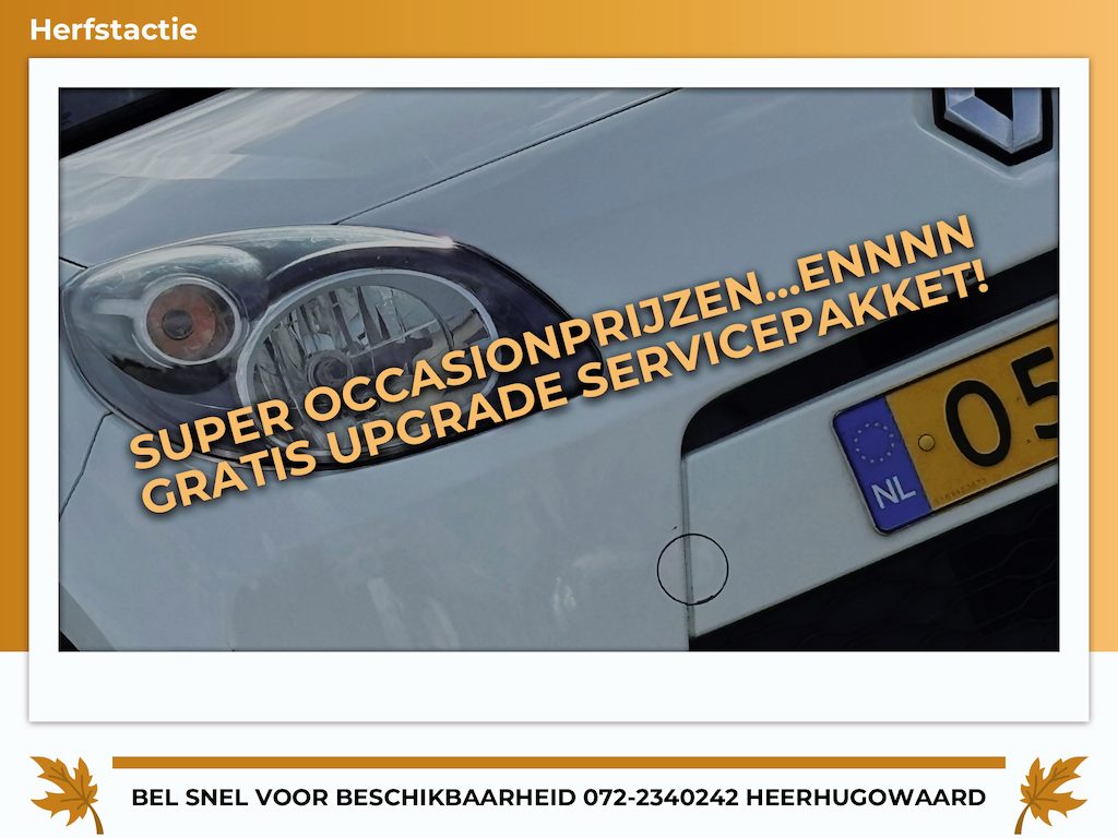 Renault Twingo 1.2-16V Night & Day Blanc Glacier | Airco | Sportief | Zuinig