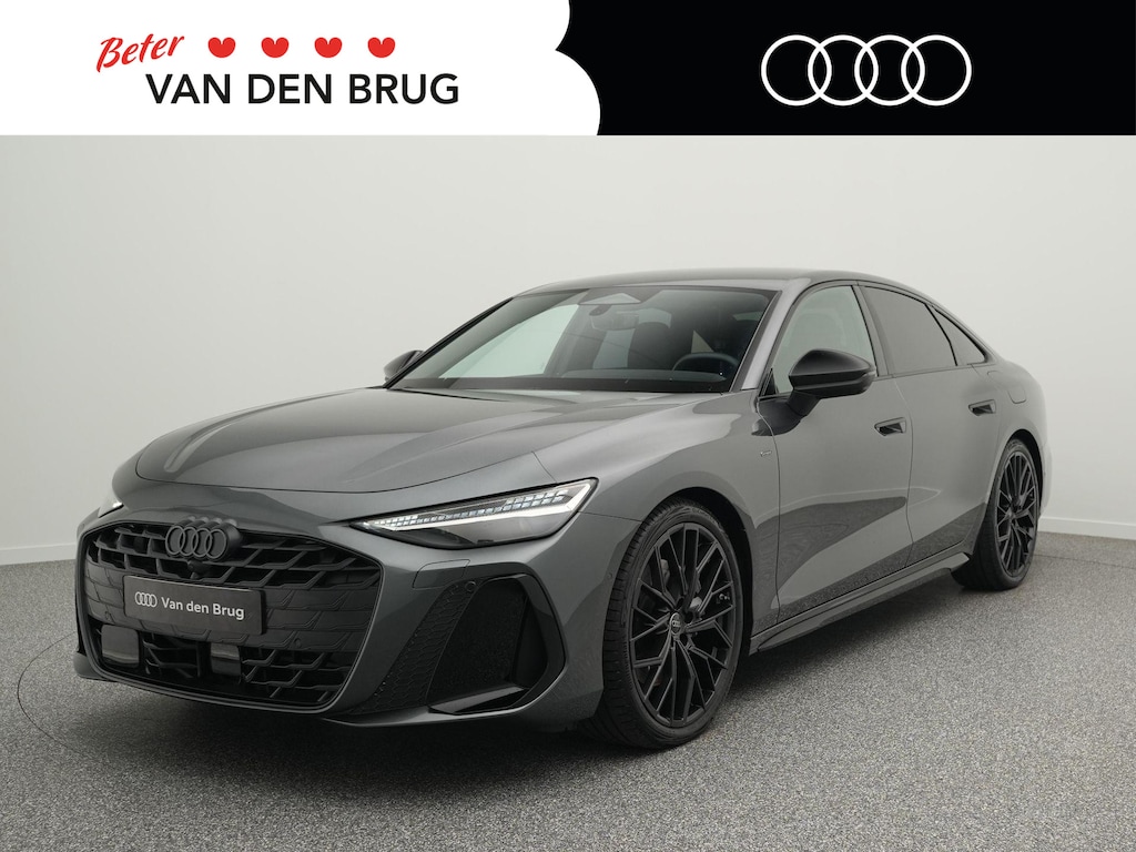 Audi A6 Limousine S Edition 2.0 e-hybrid Quattro 299PK | Dinamica Sportstoelen | MMI-Bijrijdersscherm | Tech-Plus pakket | Elektrische voorstoelen | Achterklep elektrisch bedienbaar |