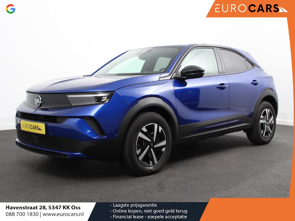 Opel Mokka 1.2 Turbo Hybrid Edition Navigatie Apple Carplay/Android Auto Camera Parkeersensoren Adaptieve Cruise Control Stoel- en stuurverwarming Dodehoek assistent Climate Control Virtual Cockpit Full led Lichtmetalen velgen