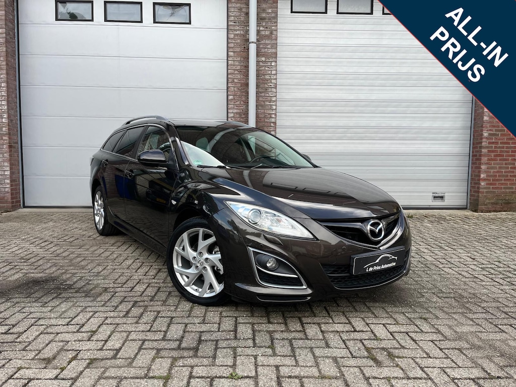 Mazda 6 Sportbreak 2.0 Business+ Dealer oh/Leder/Trekhaak/Bose/Garantie
