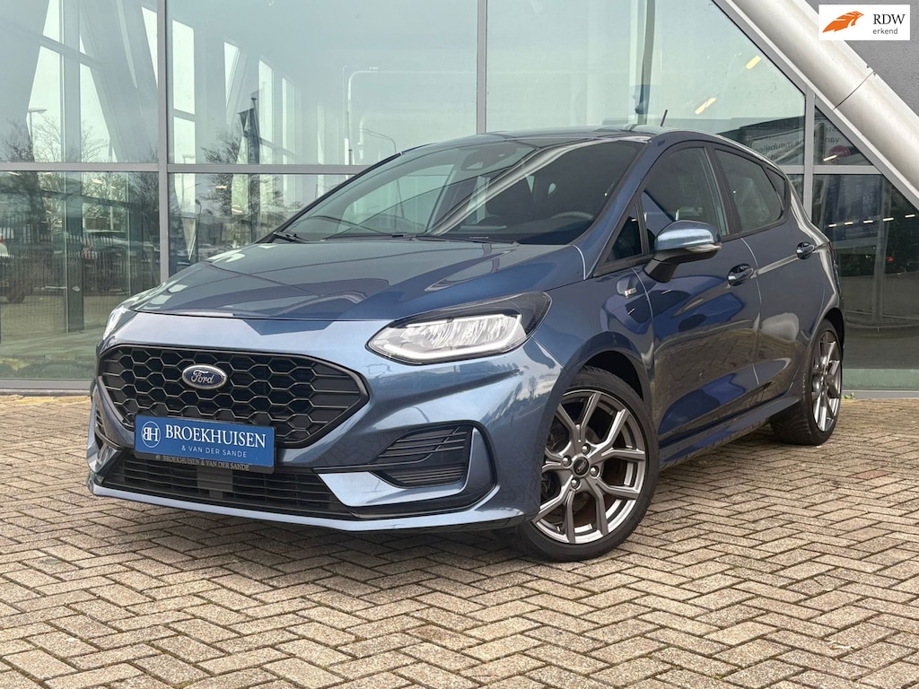 Ford Fiesta 1.0 EcoBoost Hybrid ST-Line X 125pk Automaat / Stoel-Stuurverwarming / Navigatie