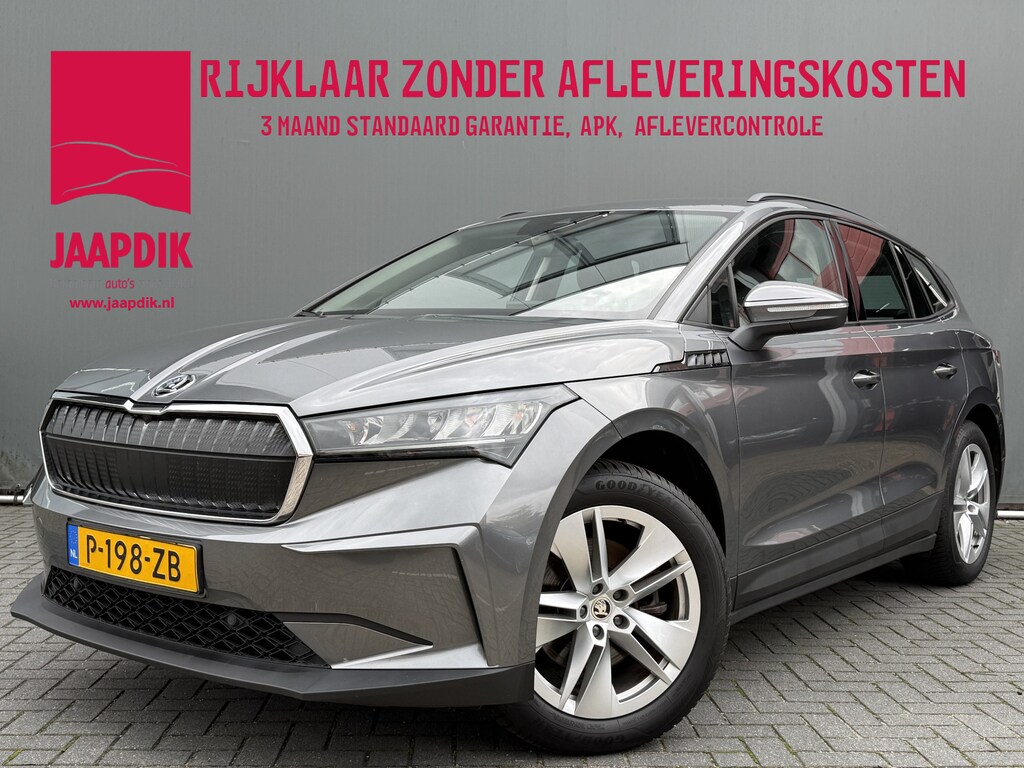 Skoda Enyaq iV BWJ 2022 60 180 PK ELEK. TREKHAAK | FULL LED | STOEL + STUURVERW. | NAVI | CLIMA | CRUISE | CARPLAY + ANDOID | LMV | PDC