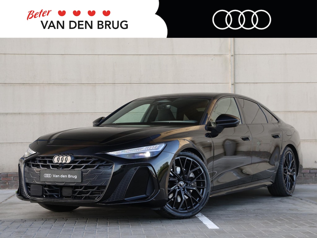 Audi A6 Limousine 2.0 e-hybrid quattro S edition | Vierwielbesturing | Matrix-LED | Elektr. voorstoelen | 360° camera | Bijrijderscherm | Leder/Alcantara |