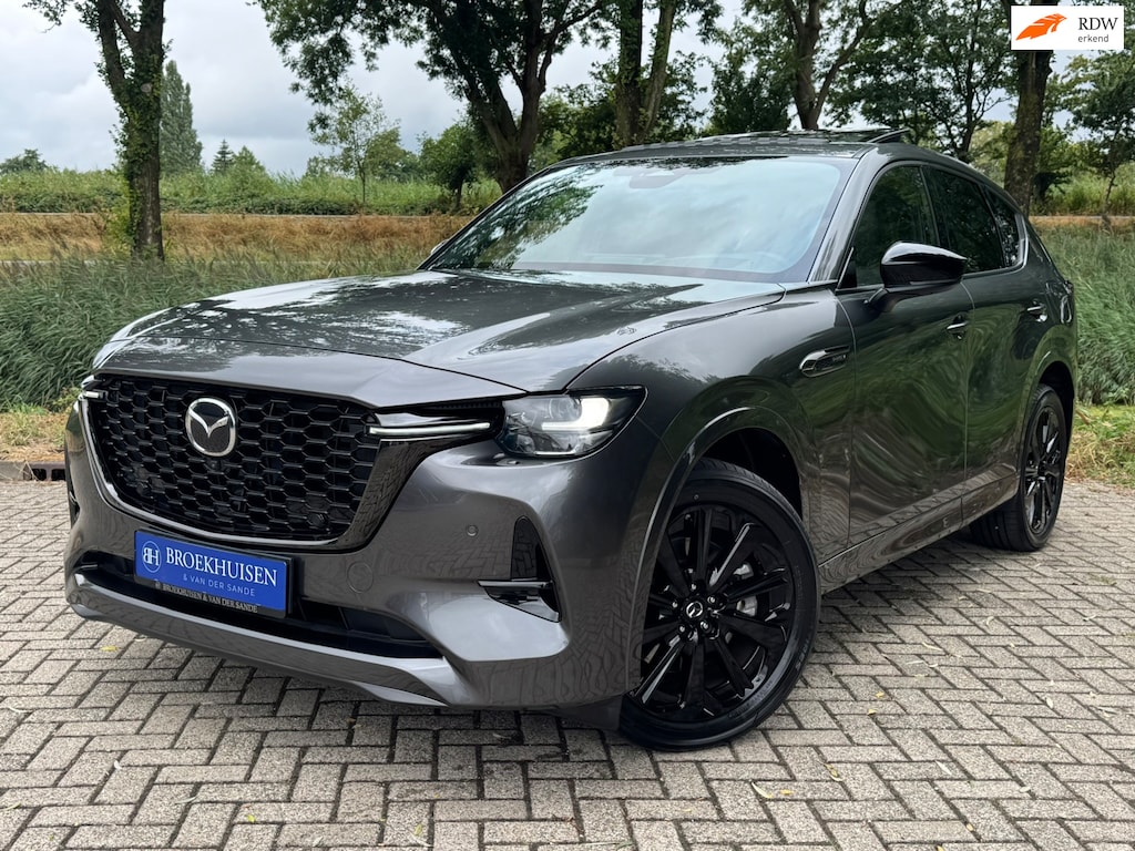 Mazda CX-60 2.5 e-SkyActiv PHEV Homura Plus 327pk Panoramadak / Stoelventilatie / 360 Camera
