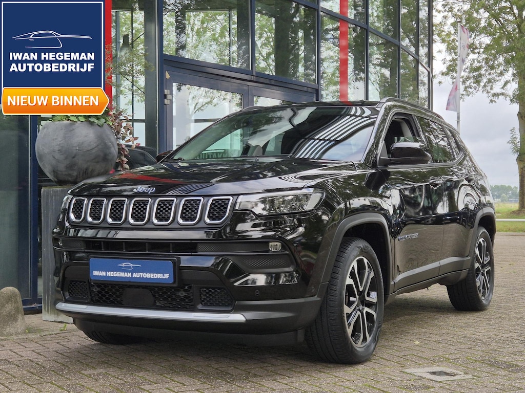 Jeep Compass 4xe 190 Plug-in Hybrid Electric | Navigatie via Apple Carplay | Climate Control | Cruise Control | Licht metalen velgen