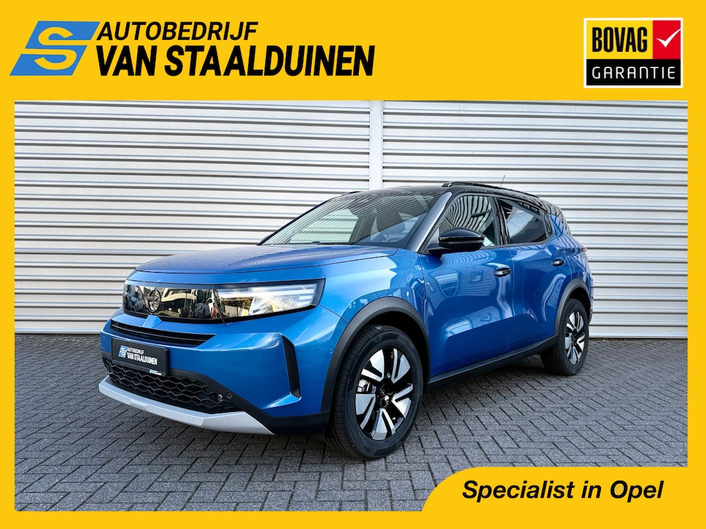 Opel Frontera 1.2 Turbo Hybrid Ultimate 7P NIEUWE AUTO!! | Stuurverwarming | Stoelverwarming | Draadloosopladen tel | PDC | Camera achter | Dodehoek detectie | Automaat | MHEV