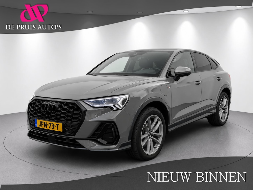 Audi Q3 Sportback 45 TFSI e S Edition S Line 2X S Line cruise control adaptief  Led Koplampen Camera 19 Inch Trekhaak