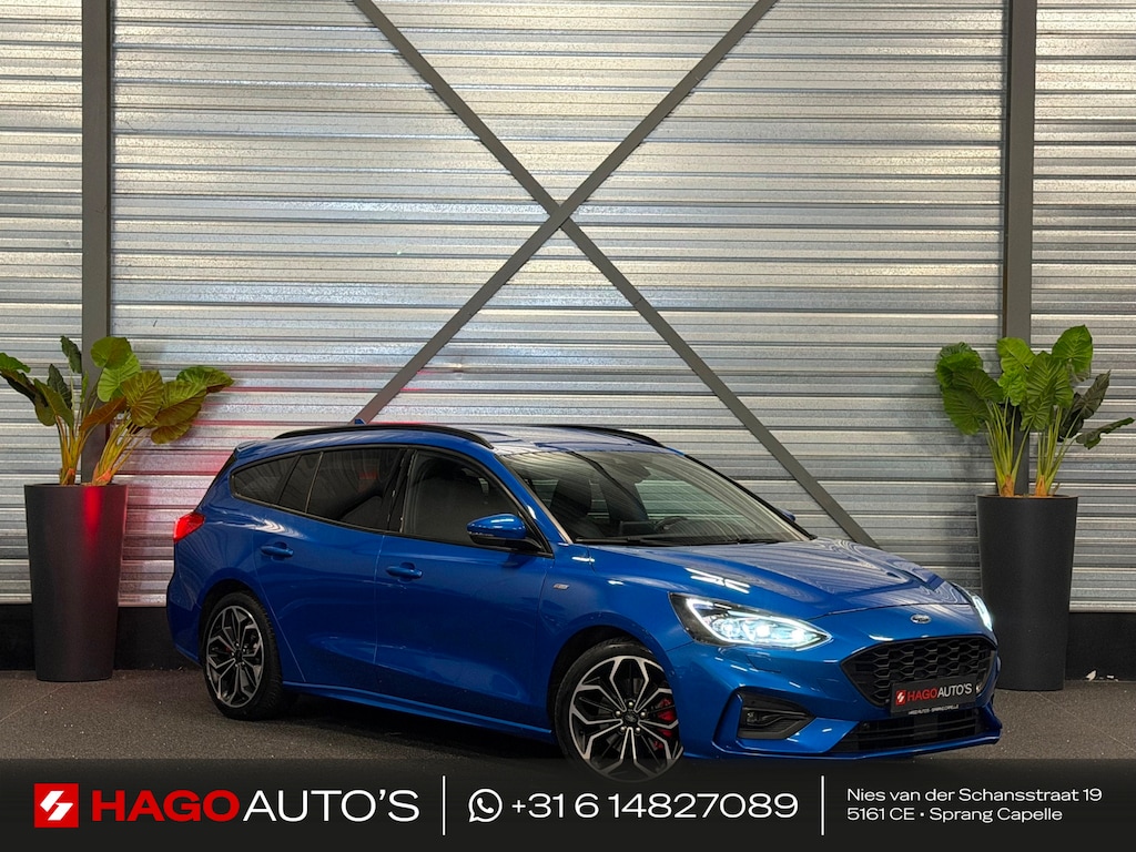 Ford Focus Wagon 1.5 EcoBoost ST Line AUT/NAVI/LED/B&O/HALF-LEDER/CARPLAY/LANE-ASSIST/CAMERA/PDC/STOEL+STUURVERW/12-MND-GARANTIE