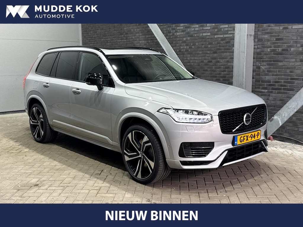 Volvo XC90 T8 Ultra Dark | Bowers&Wilkins | Luchtvering | Panoramadak | 360° Camera | Massage | Head-Up | Trekhaak | 22 inch | ACC