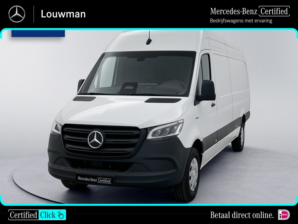 Mercedes-Benz eSprinter 320 L3H2 Pro 81kWh Nieuw Led Snelladen Carplay Betimmering