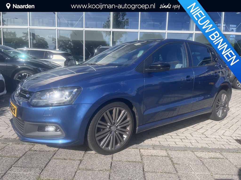 Volkswagen Polo 1.4 TSI BlueGT 150PK|Panodak|Lmv|Nav|Automaat|Dealeronderh|Zeer nette staat!