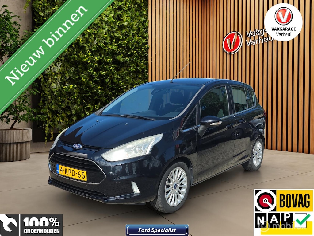 Ford B-Max 1.0 EcoBoost Titanium ✅NAP ✅Trekhaak ✅Cruise ✅Navi
