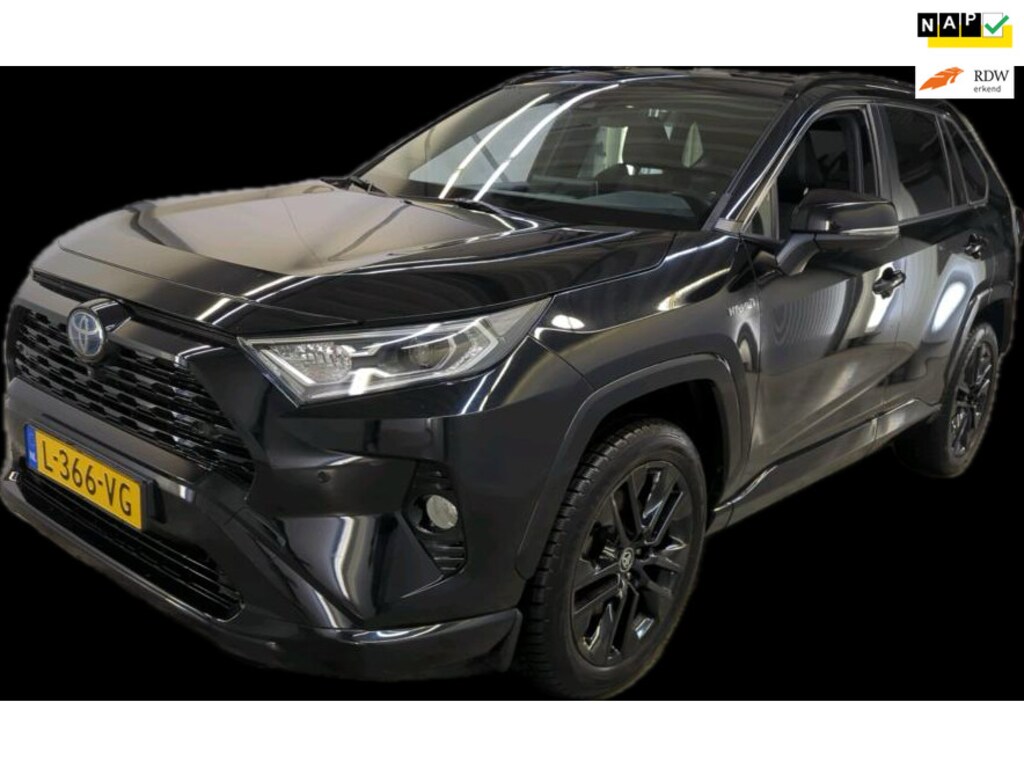 Toyota RAV4 2.5 Hybrid Black Edition VERWARMDE VOORSTOELEN/19" ZWARTE VELGEN/ORIGINEEL NEDERLANDS!