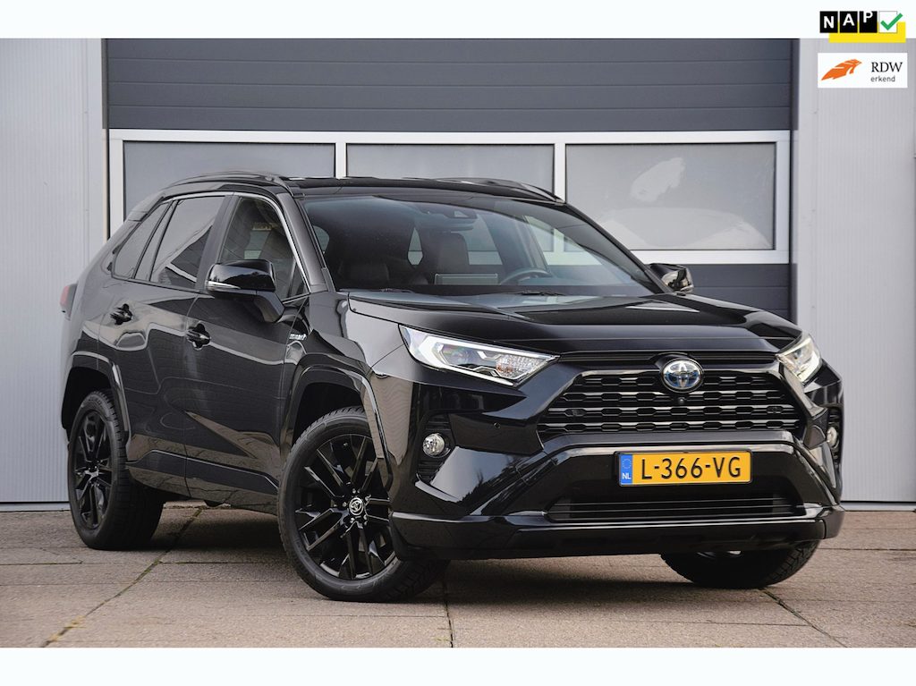 Toyota RAV4 2.5 Hybrid Black Edition ALARM/VERWARMDE VOORSTOELEN/19" ZWARTE VELGEN/ORIGINEEL NEDERLANDS!