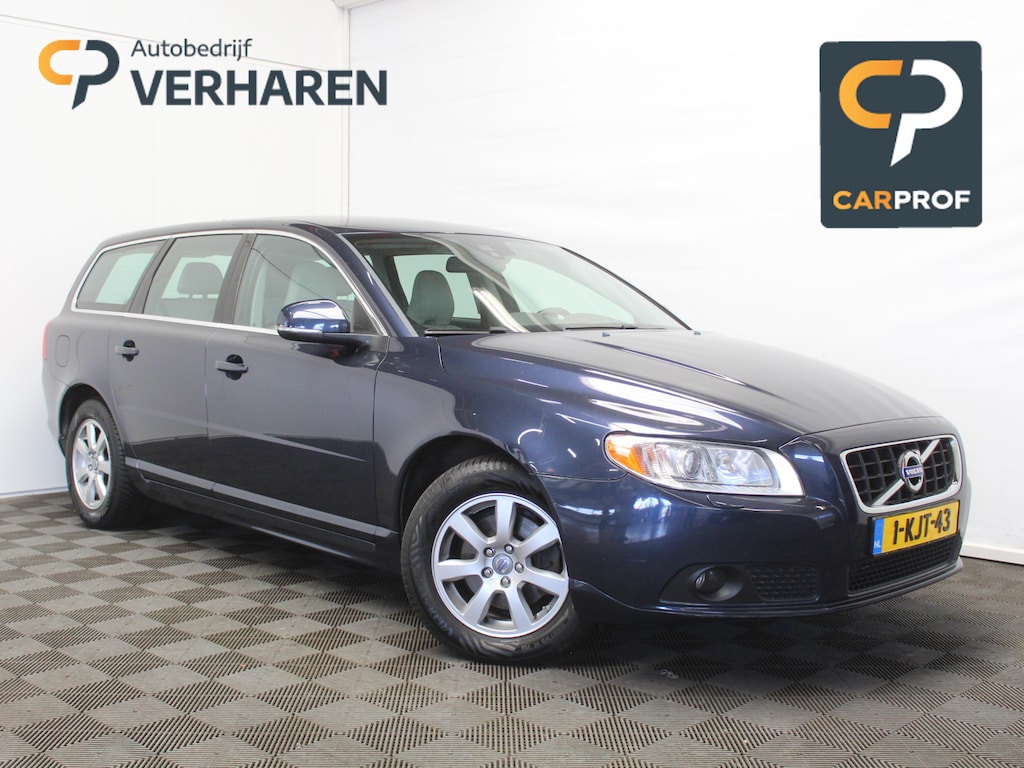Volvo V70 1.6 T4 Nordic CLIMATE | XENON | CRUISE | LEER | LMV16 | AFNBTRHAAK | NAVI | ELECAKLEP | PDCA | STOELVERW
