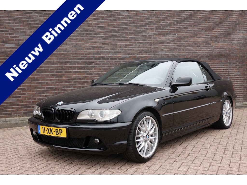 BMW 3-Serie Cabrio 330Ci Executive, alle opties, 18" style 72, zwart/zwart Full options