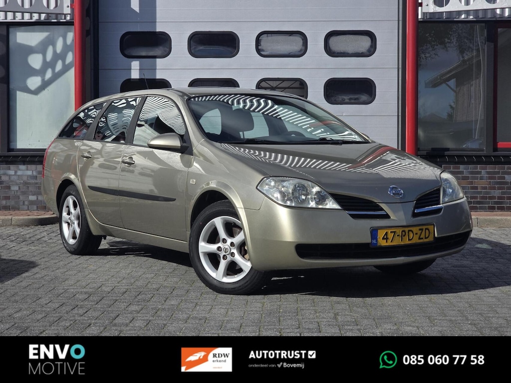 Nissan Primera Estate 1.8 Visia Automaat Navi/Cruise/Clima