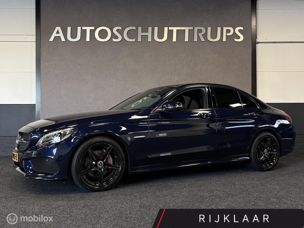 Mercedes-Benz C-klasse 180 AMG Sport Edition LED / NAP / LEDER / STOELVERW. / SUPER ONDERHOUDEN /