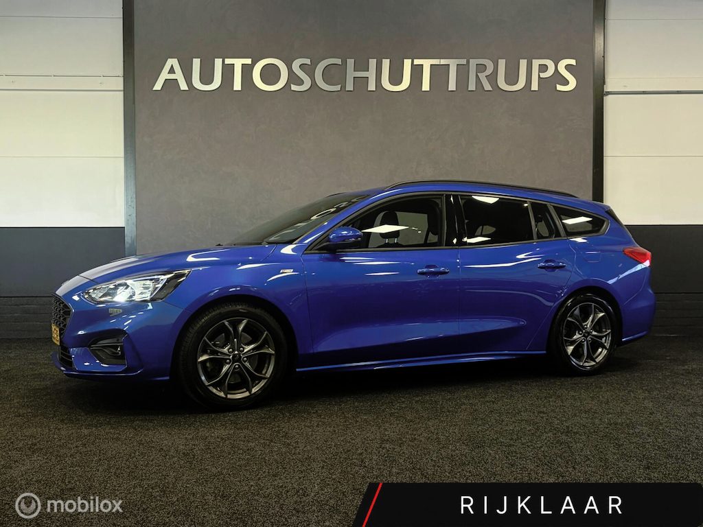 Ford Focus Wagon 1.0 EcoBoost Hybrid ST Line Business TR.HAAK / STOELVERW. / STUURVERW. / NAVI / CLIMA / CRUISE /