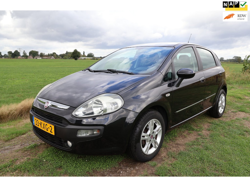 Fiat Punto Evo 1.4-16V Multiair Dynamic|1e eigenaar|NL-auto-NAP|Airco|Leer|Cruise|6-bak
