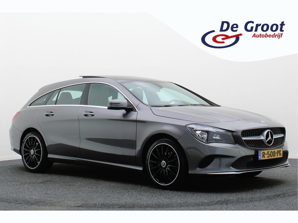 Mercedes-Benz CLA Shooting Brake 250 Airco, Pano, Leer, Navi, PDC, Sportstoelen, Trekhaak, 18"