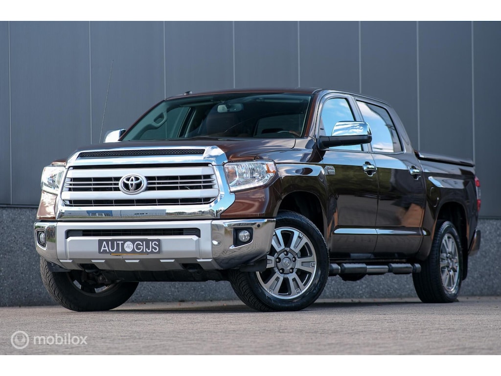 Toyota Tundra 5.7 V8 Double Cab 2014 | uniek lage km | 1794 edition | Leder | Stoelkoeling | Full options | led | Facelift model | Trekhaak |