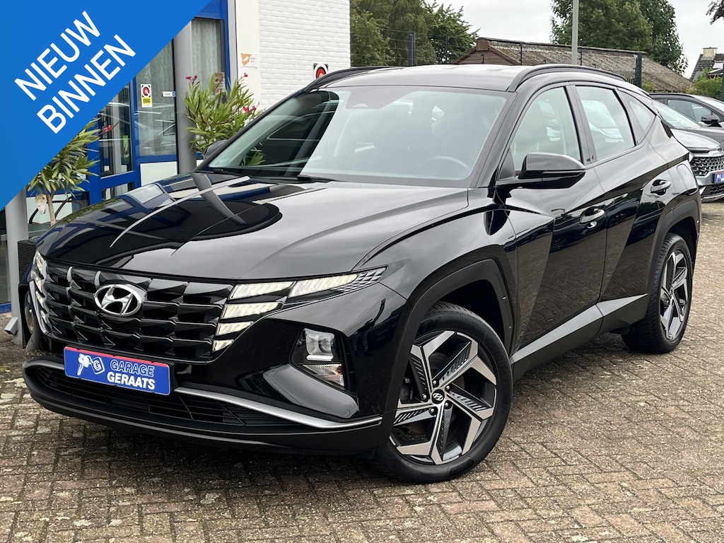 Hyundai Tucson 1.6 T-GDI PHEV Comfort Smart 4WD |  Dealer onderhouden, 1e eigenaar, Parkeersensoren V+A en Camera, Navigatie, Stoel en Stuurverwarming, Apple carplay/Android Auto!