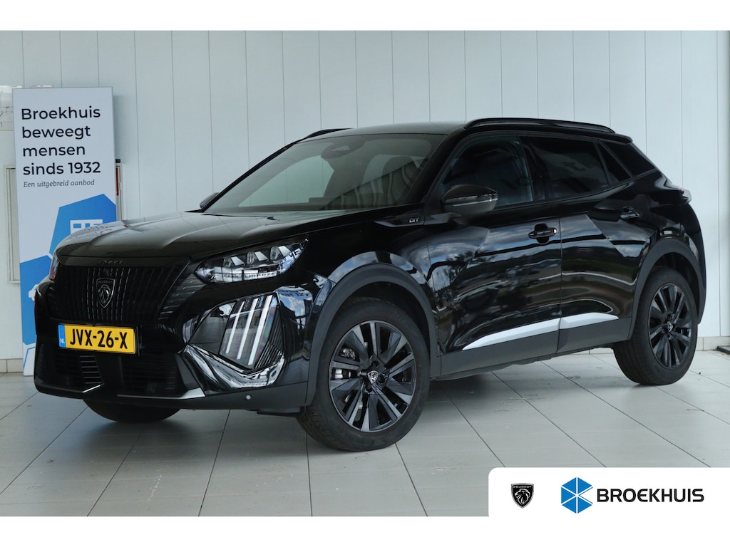 Peugeot 2008 1.2 Hybrid 145 GT | Adapt. Cruise | 360 Camera | 18 Inch | Navi | Carplay | Climate | Keyless | Dodehoekdetectie |