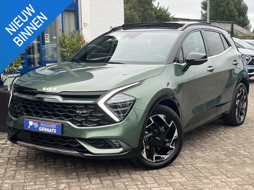 Kia Sportage 1.6 T-GDi Plug-in Hybrid AWD GT-PlusLine | 10 jaar garantie, Schuifdak, Stoelventilatie, Elektr. stoel met geheugen, Dealer onderhouden, 1e eigenaar, Leder, 1350 trekgewicht!