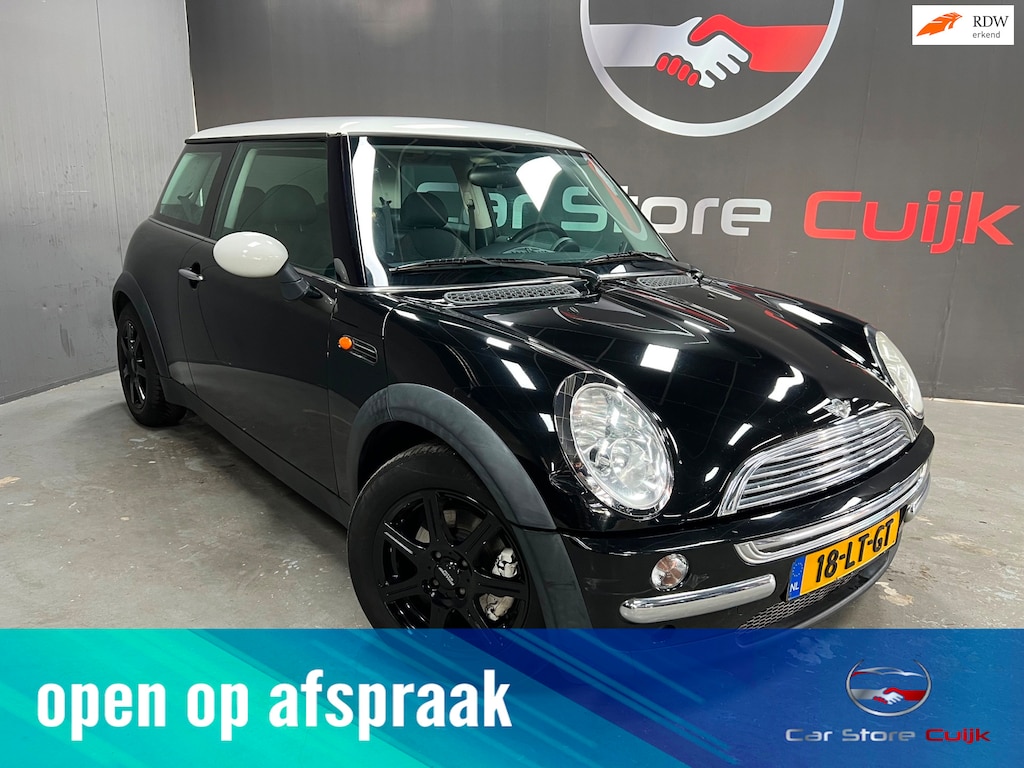 MINI Cooper 3-Deurs 1.6 Pepper|NW koppeling|APK|Airco|NAP|Cruise
